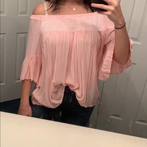 Off the shoulder shirt